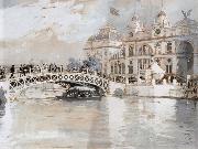 Childe Hassam Columbian Exposition Chicago china oil painting reproduction